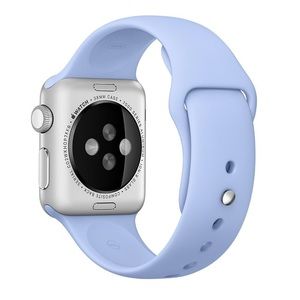 Replacement Silicone Band For iWatch 38mm Lilac